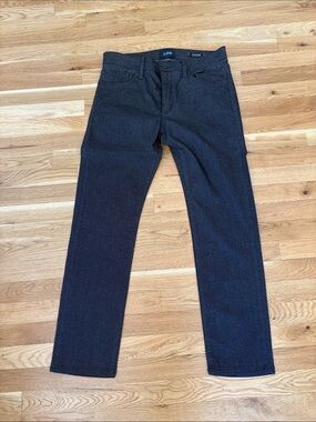 Heritage Courage Mid-Rise Straight Jeans in Dark Indigo